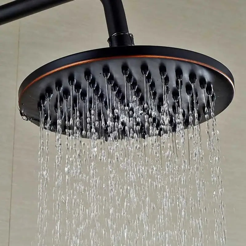 Brass Black Rainfall Faucet