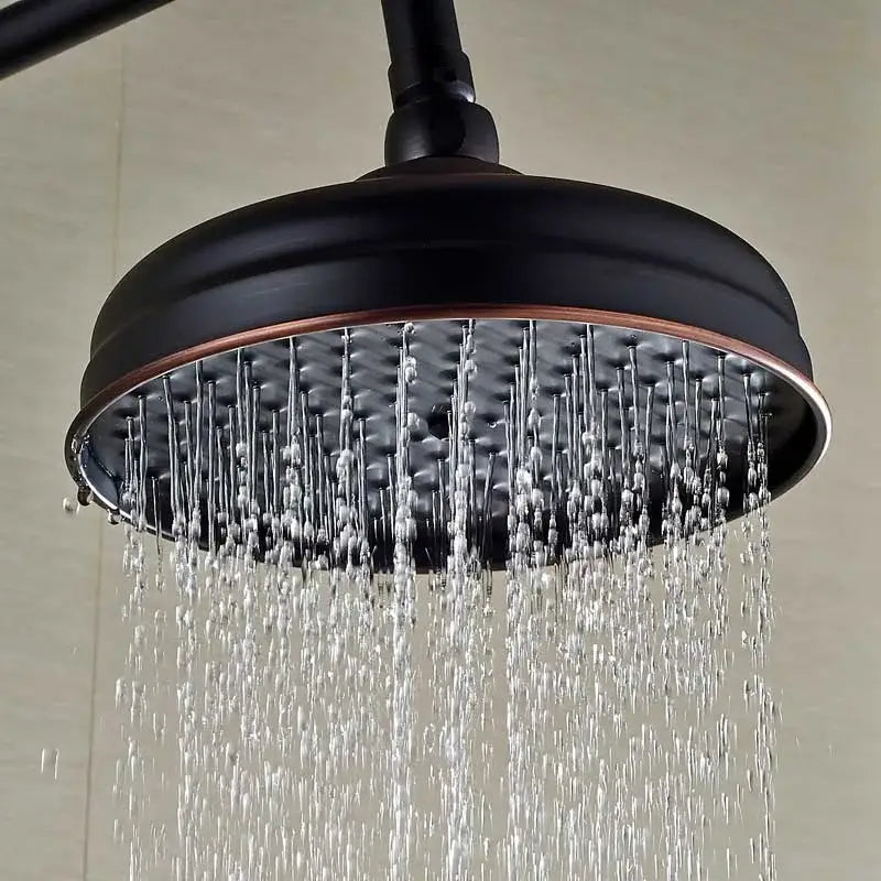 Brass Black Rainfall Faucet