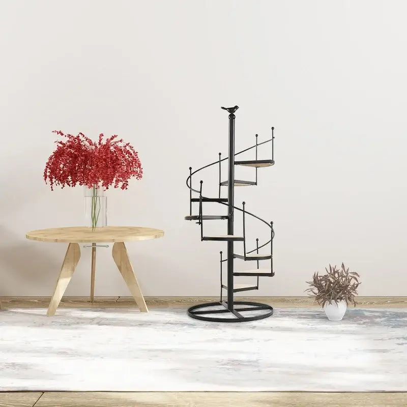Black Iron Plant Stand