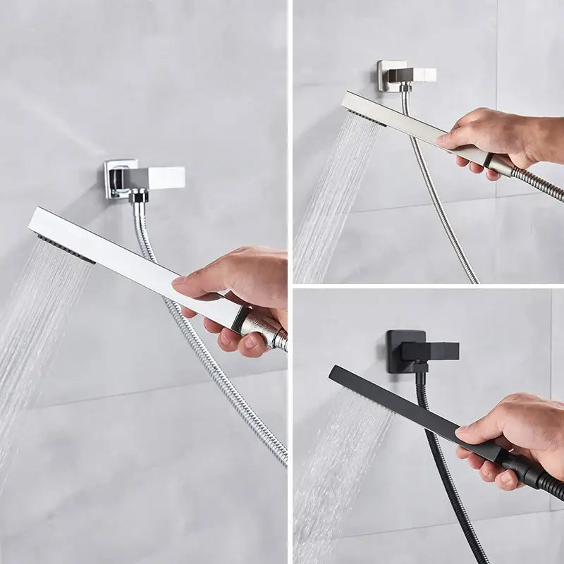 Nickel Plastic Hand Shower