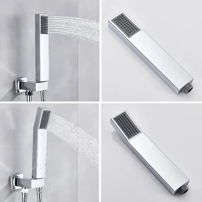 Nickel Plastic Hand Shower