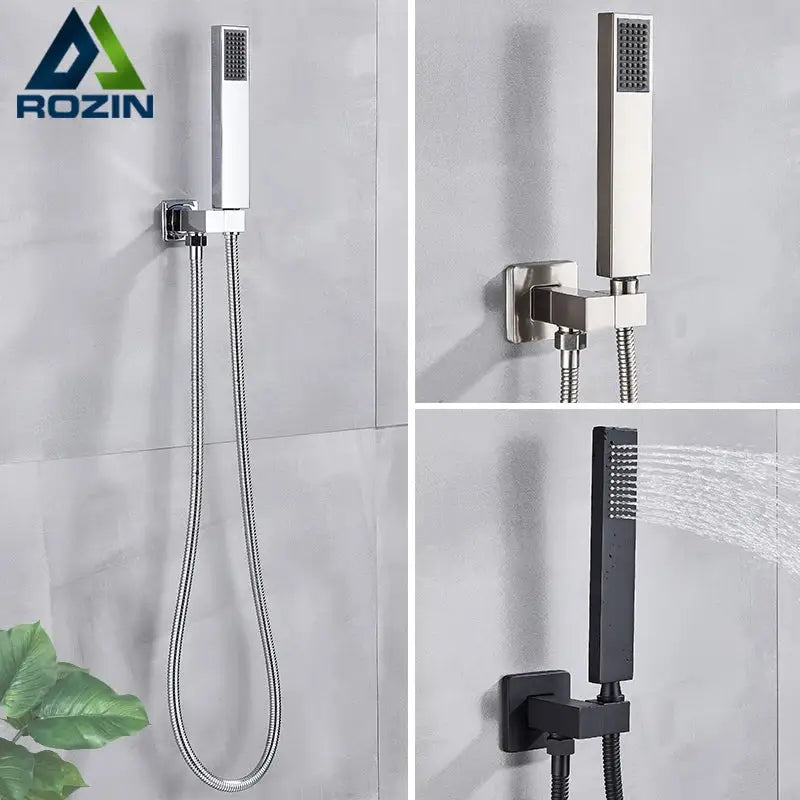 Nickel Plastic Hand Shower