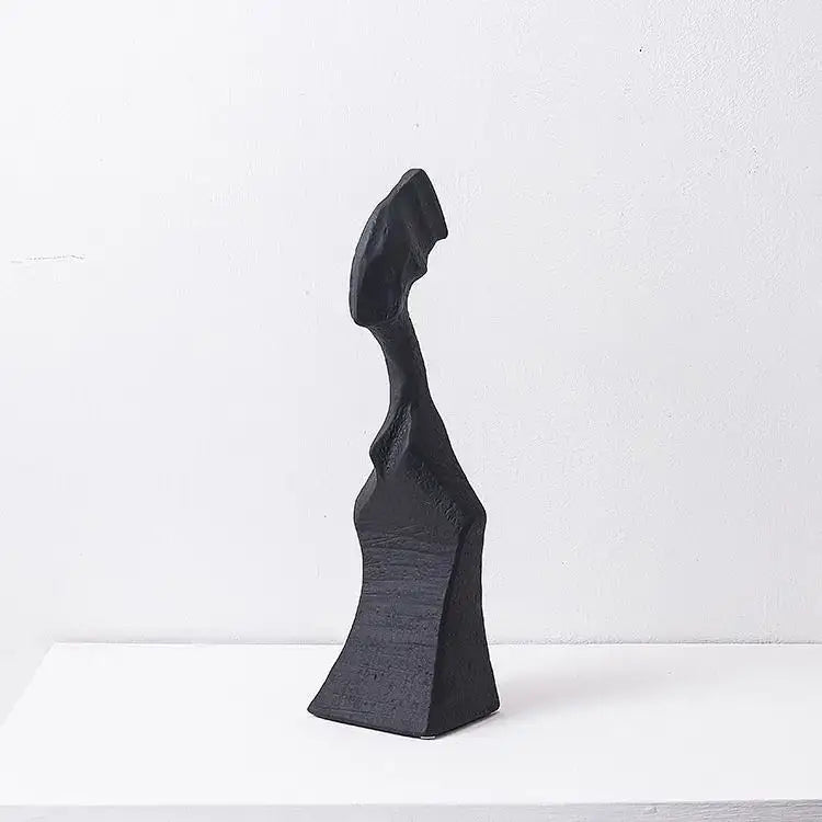 White Resin Characters Bookends