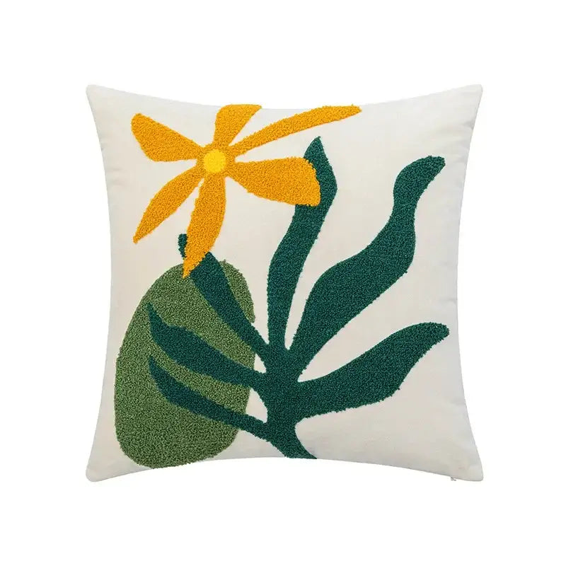 Velvet Abstract Cushion Cover