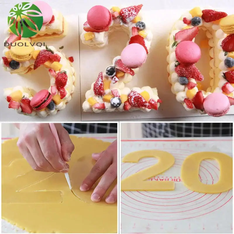 Acrylic Cake Stencil Set