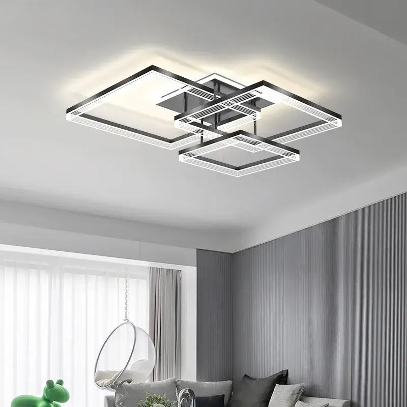 Acrylic Circle Chandelier Light