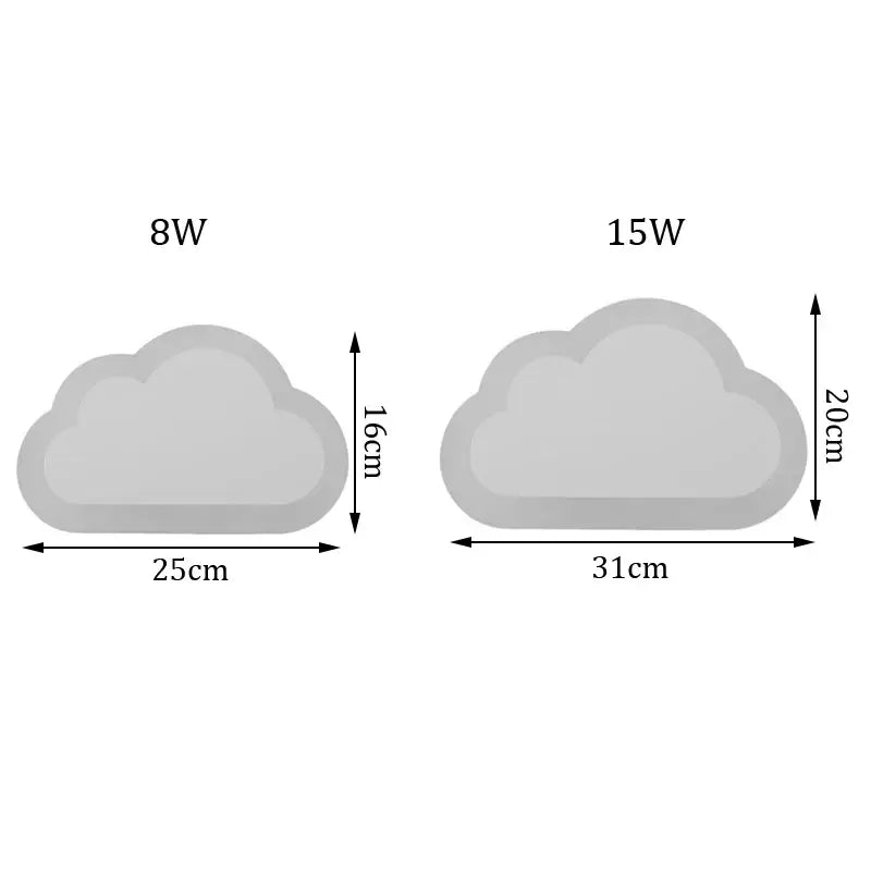 White Cloud LED Wall Light