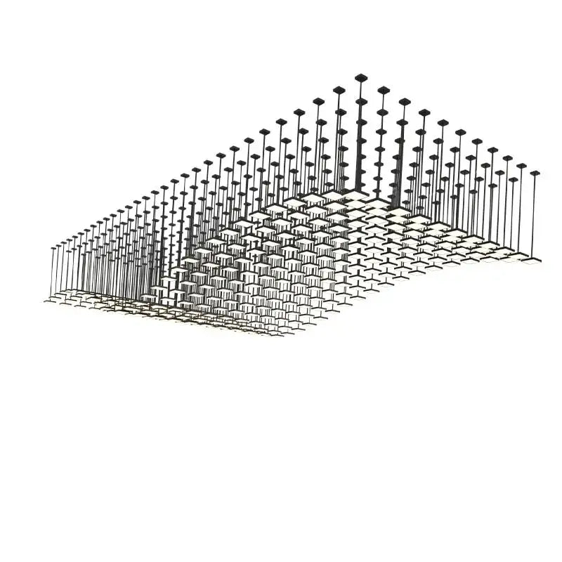 Black Acrylic Chandelier