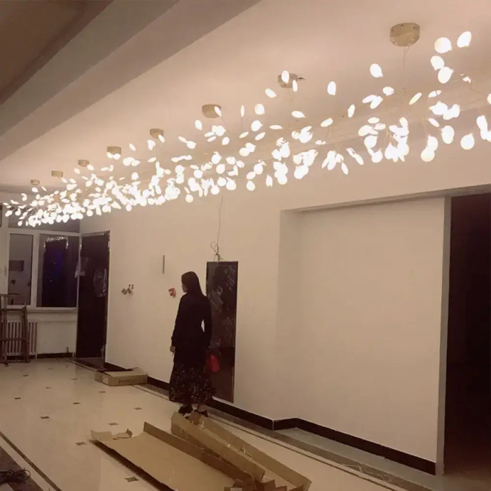 Black Acrylic Hanging Light