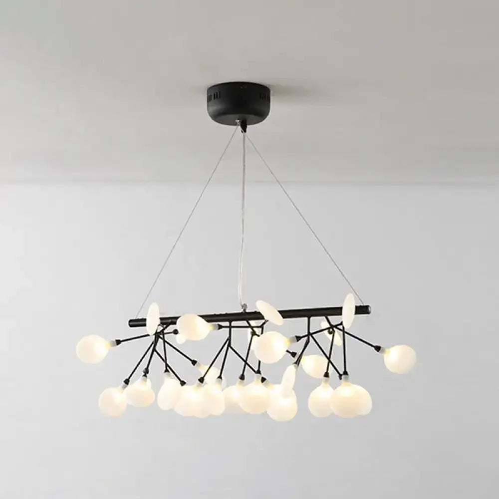 Black Acrylic Hanging Light