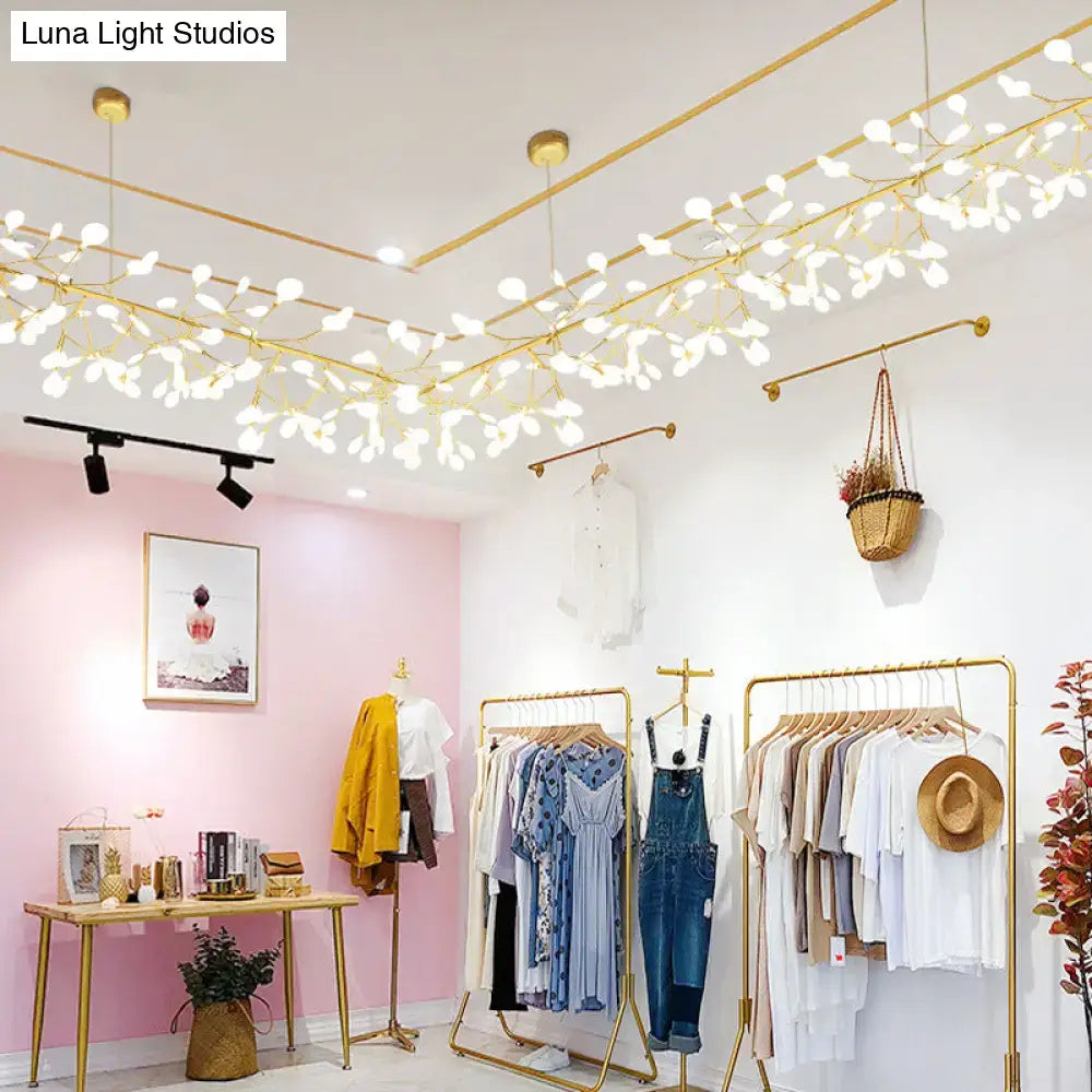 Black Acrylic Hanging Light