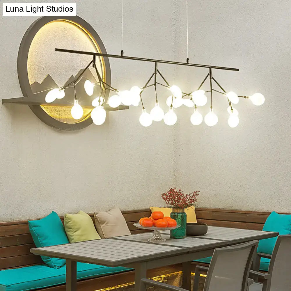 Gold Firefly Metal Chandelier