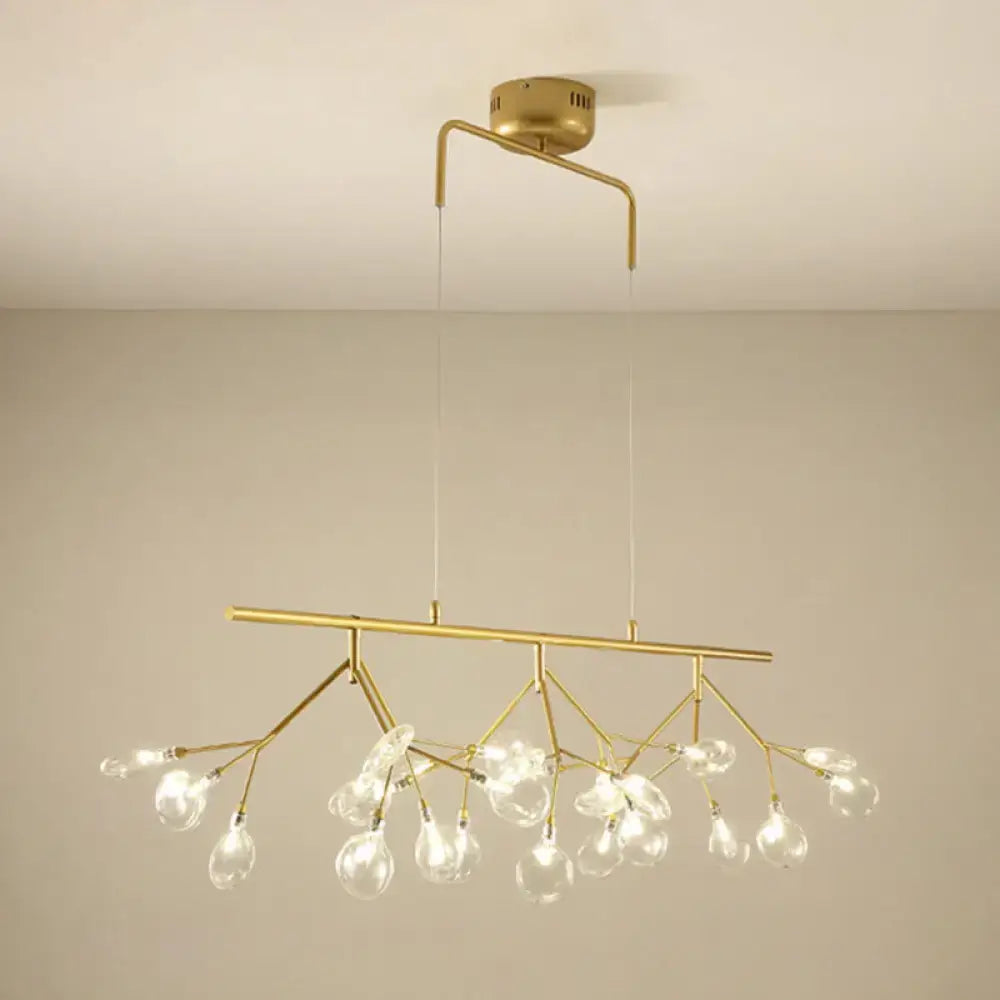 Gold Firefly Metal Chandelier