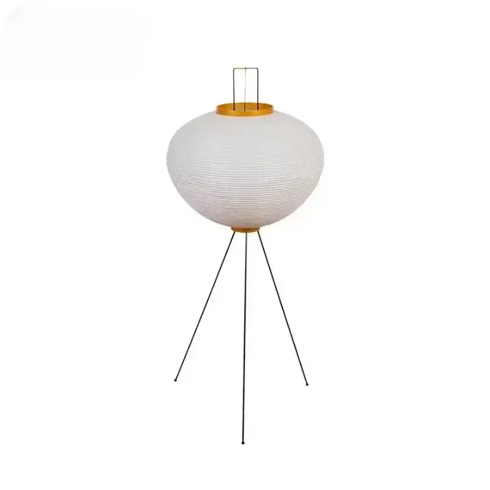 Cream Rice Paper Table Lamp