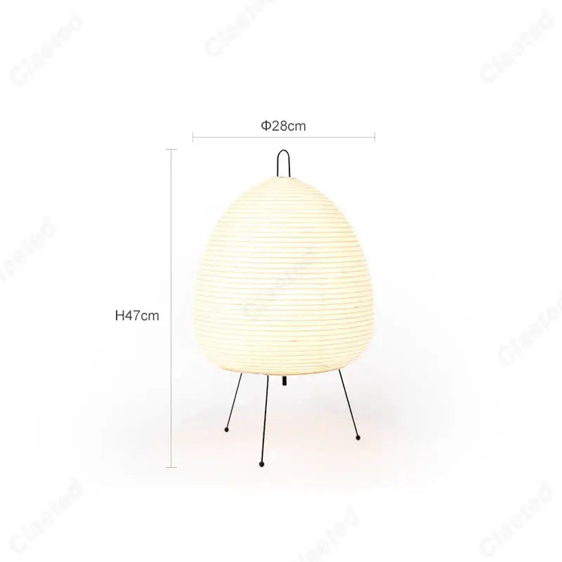 Rice Paper Table Lamp