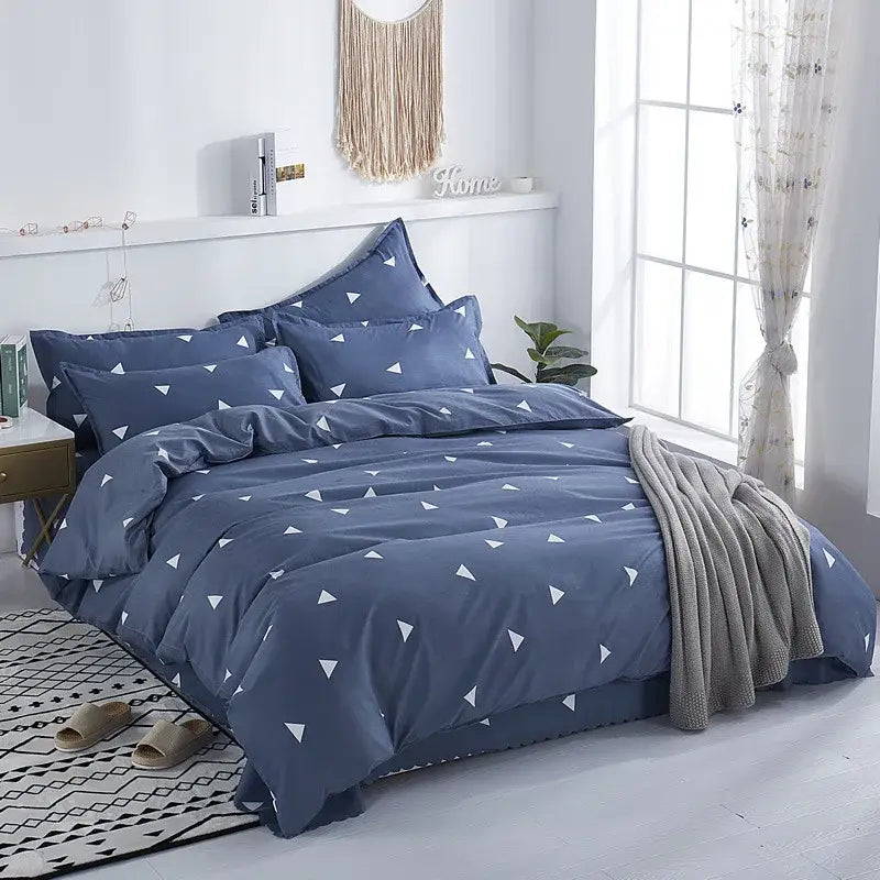 Blue Lightweight Duvet Cover