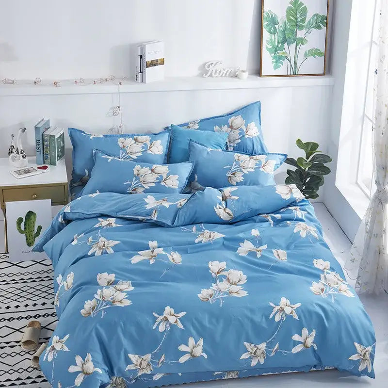 Blue Lightweight Duvet Cover