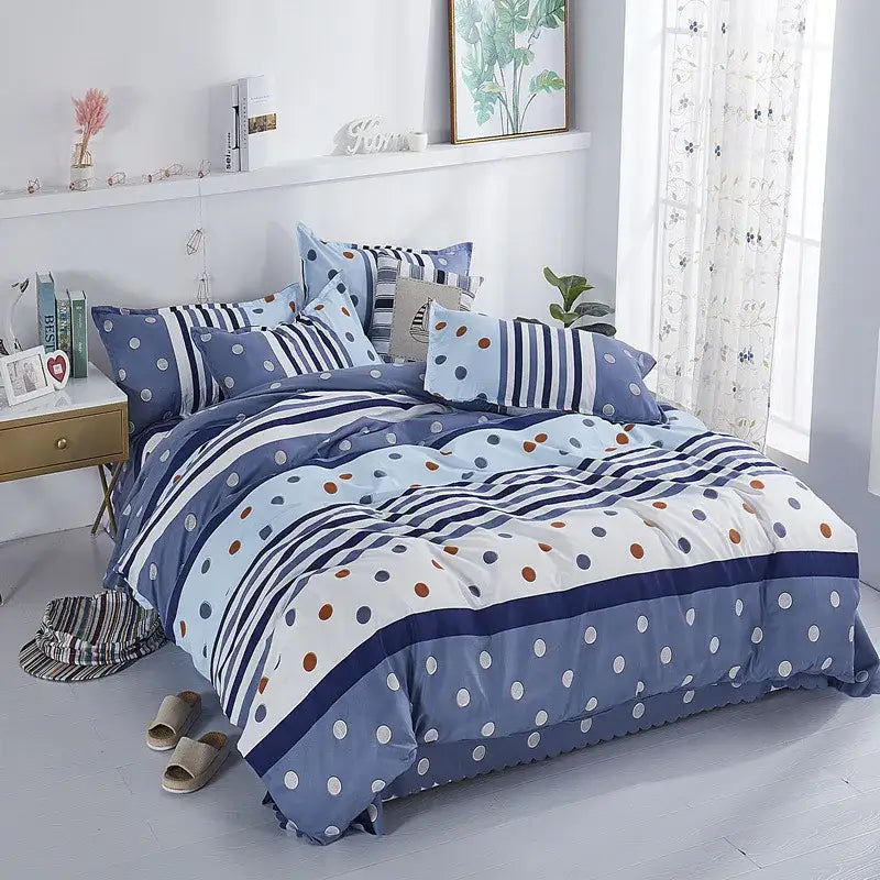 Blue Lightweight Duvet Cover