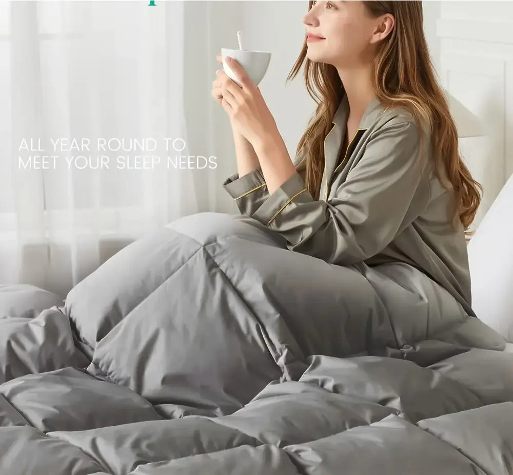 White Goose Down Duvet