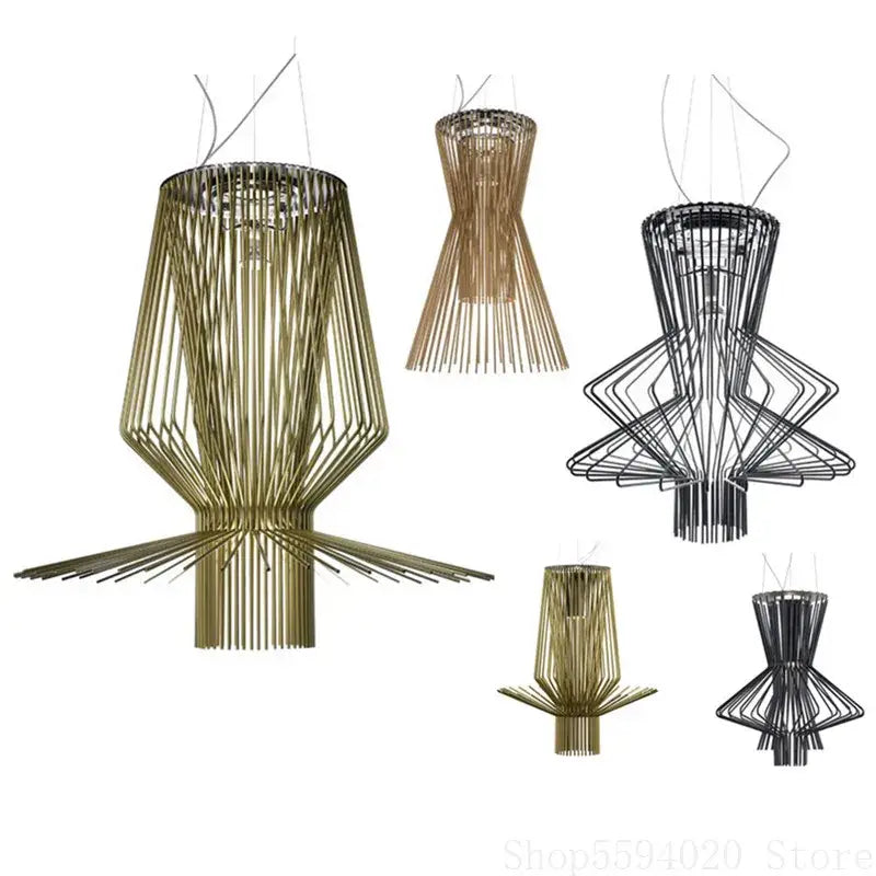 Black Iron Pendant Light Adjustable Height