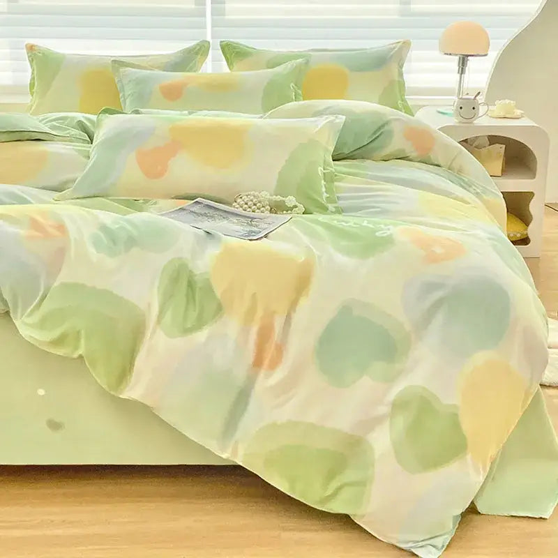 Abstract Cotton Bedding Set