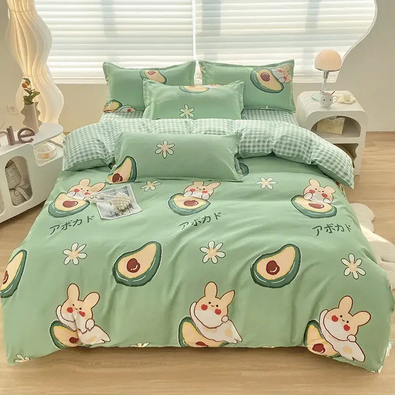 Abstract Cotton Bedding Set