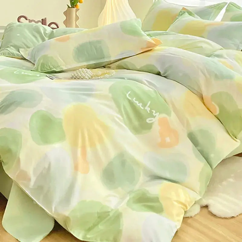 Abstract Cotton Bedding Set