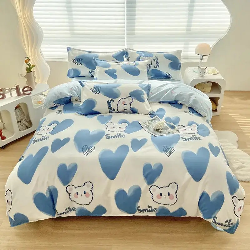 Abstract Cotton Bedding Set