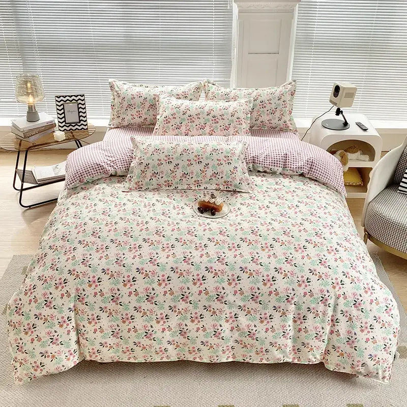Abstract Cotton Bedding Set