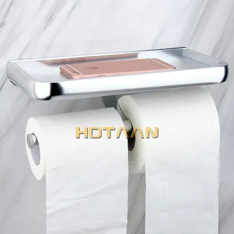 Chrome Bathroom Paper Holder