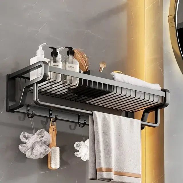 Aluminum Towel Holder Basket