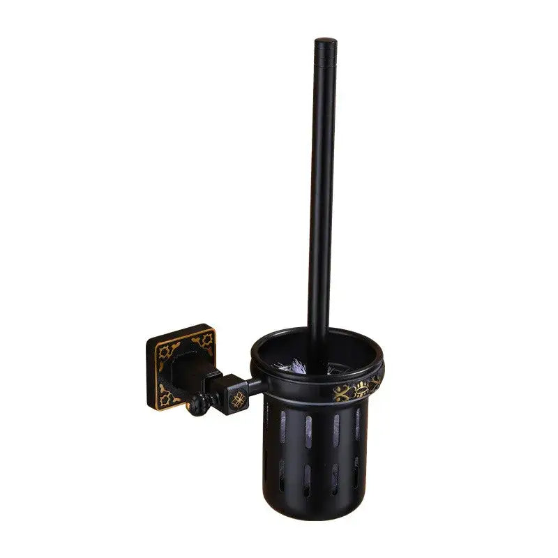 Brass Ceramic Brush Holder