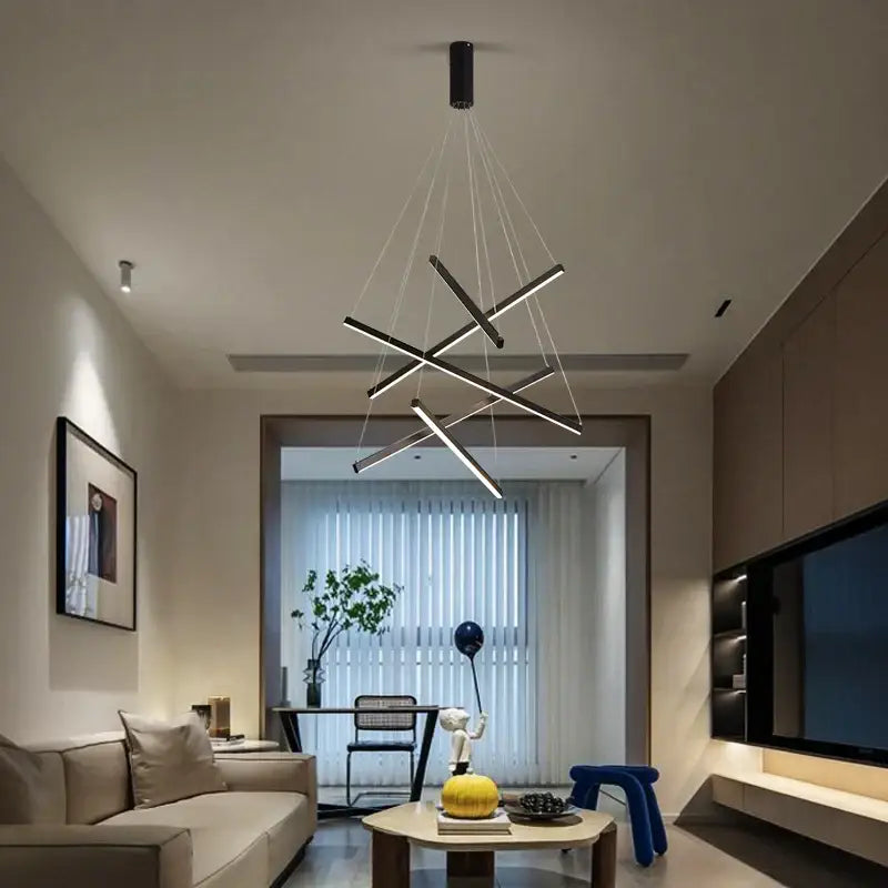 Gold Aluminum Ceiling Chandelier