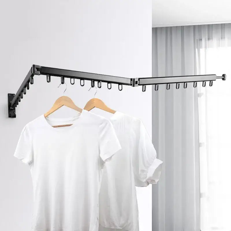 Black Aluminum Hanger Rack
