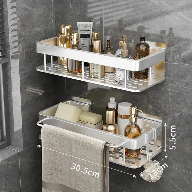 Aluminum Corner Shelf Rack