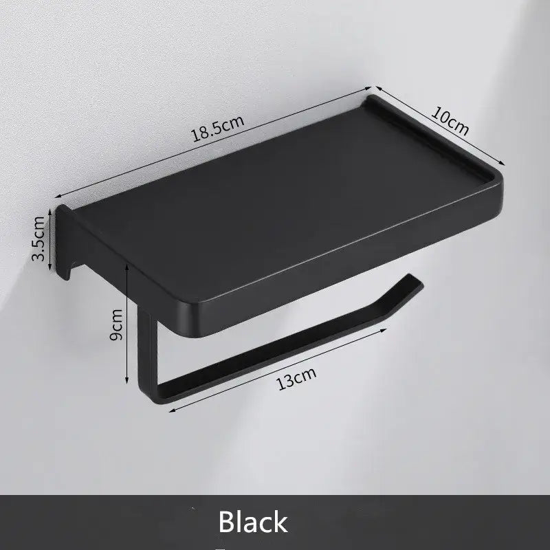 Gray Aluminum Paper Holder
