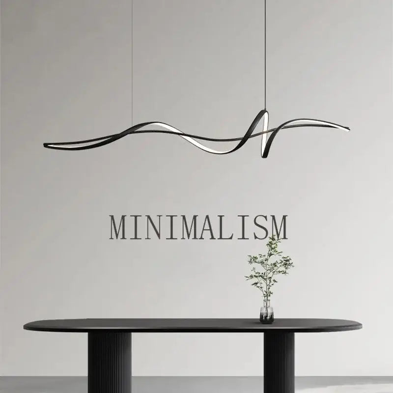 Silver Aluminum LED Chandelier