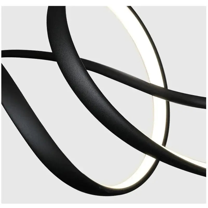 White Aluminum Pendant Light
