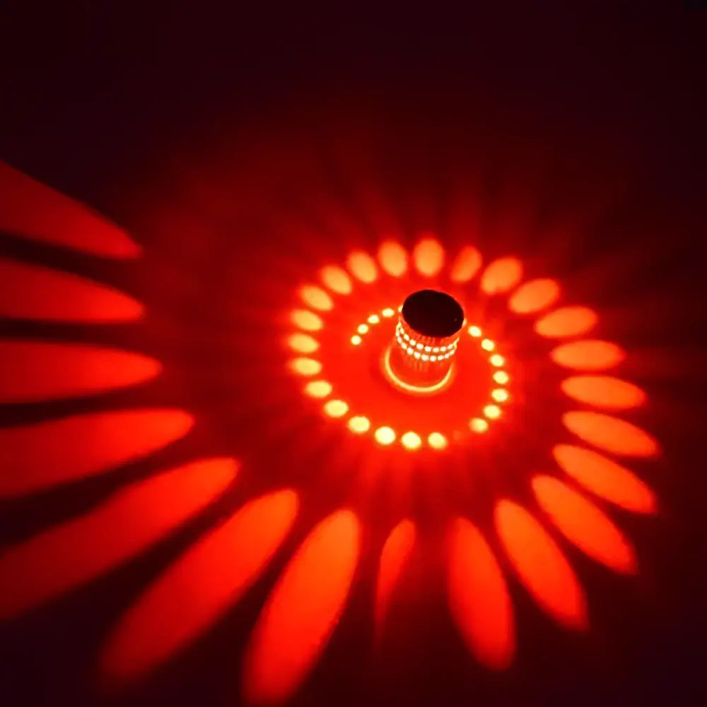 Blue Spiral LED Wall Lamp