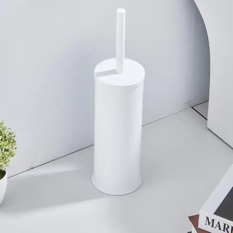 Black Aluminum Brush Holder