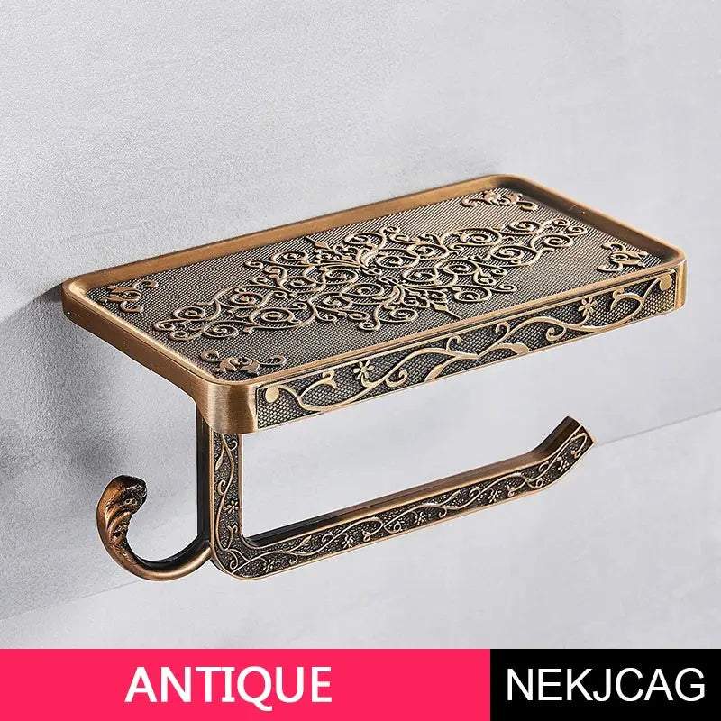 Black Metal Paper Holder