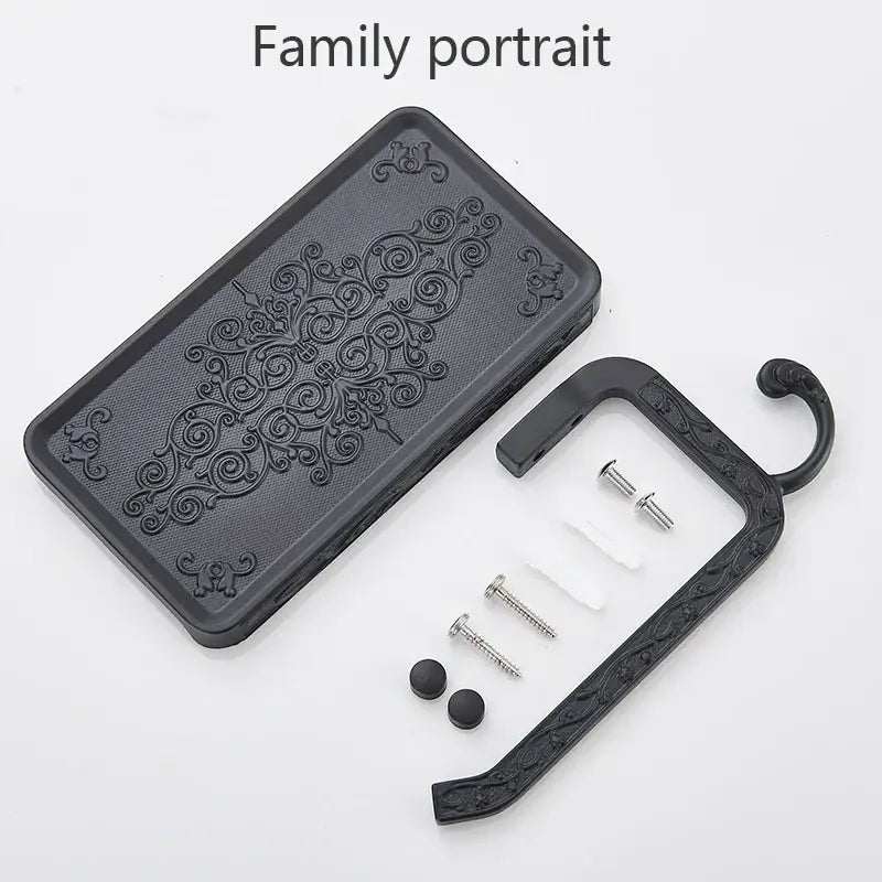 Black Metal Paper Holder
