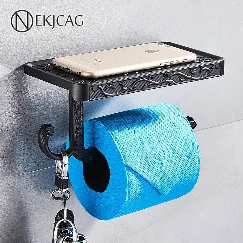 Black Metal Paper Holder