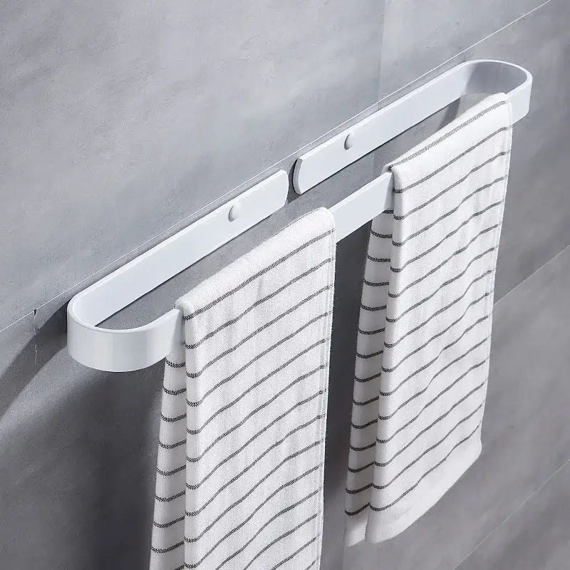 Black Aluminum Towel Bar