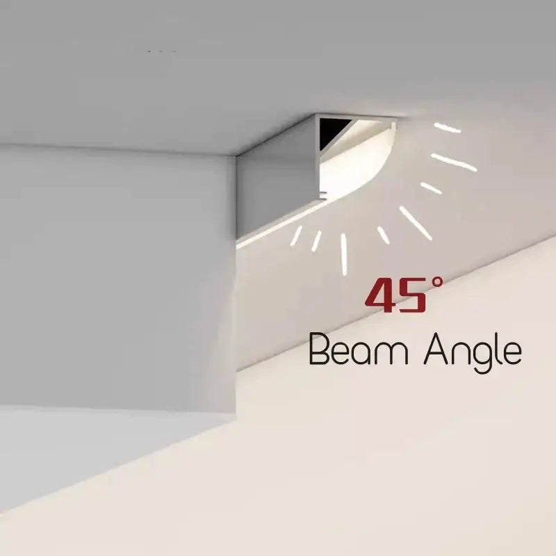 Black Aluminum Strip Lights