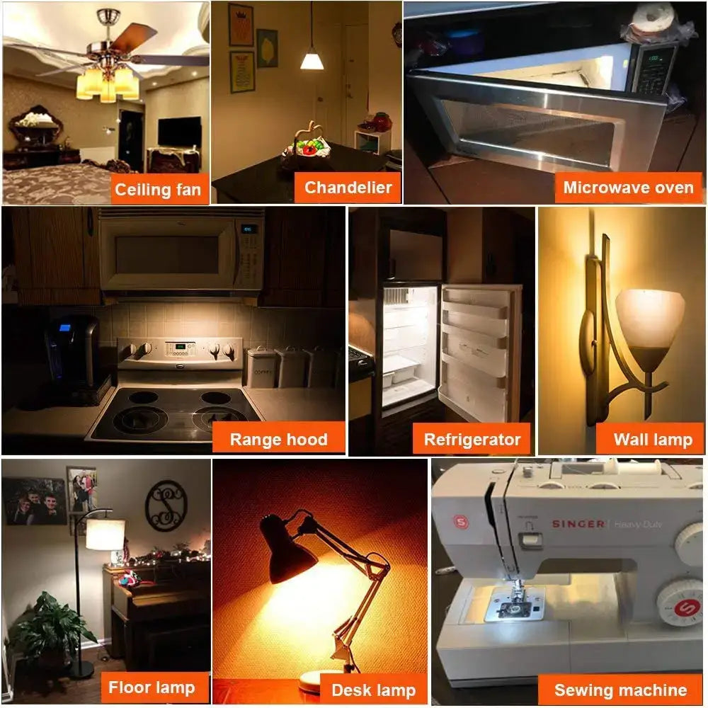 Amber Glass Filament Bulb