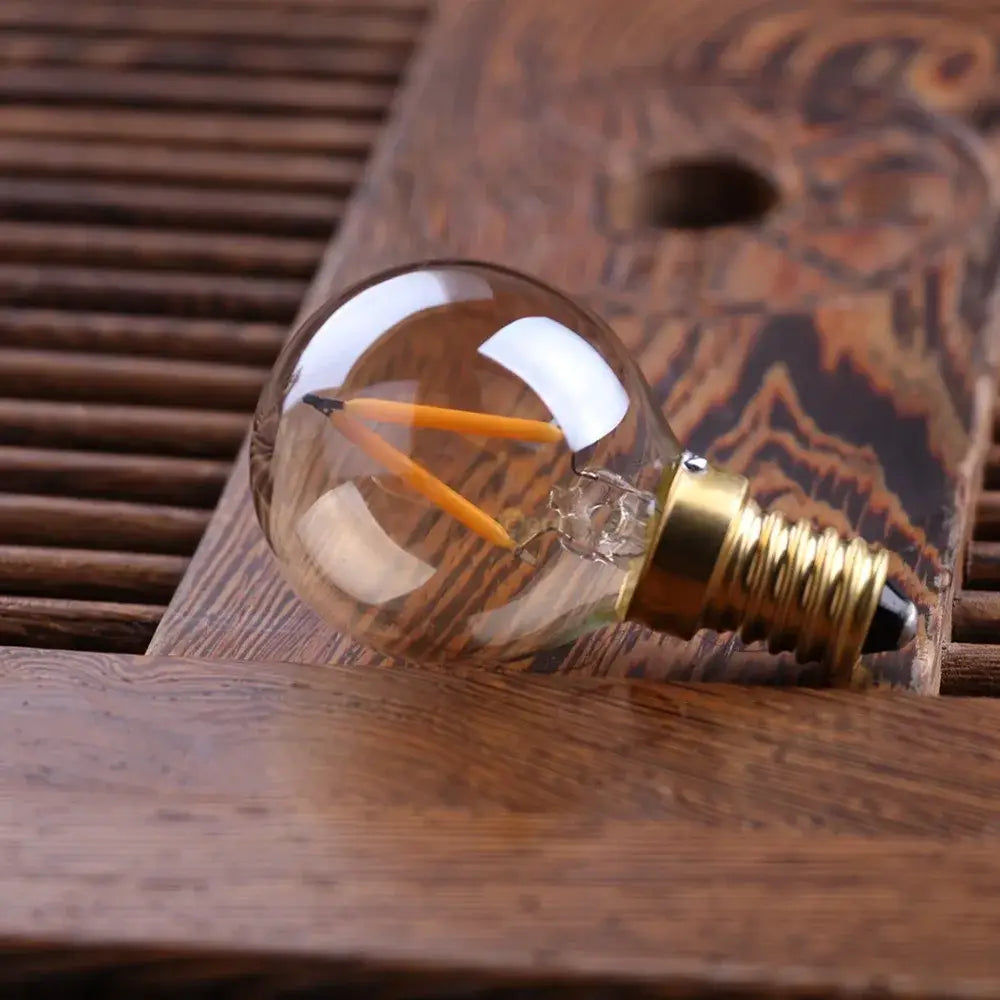 Amber Globe LED Bulb