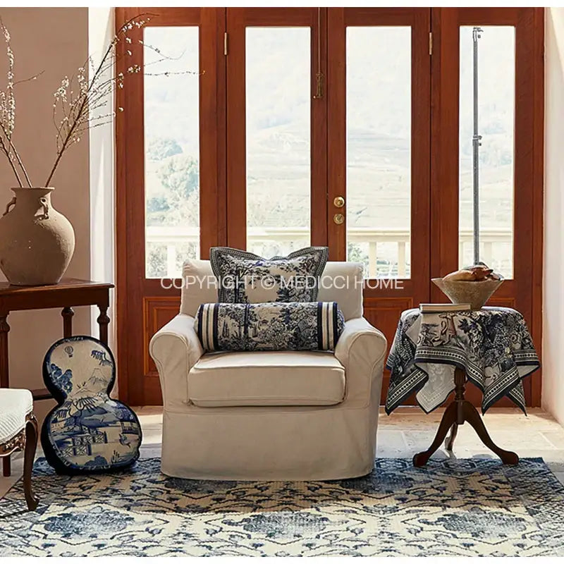 Indigo Jungle Cushion Covers