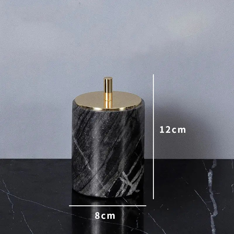Black Gold Marble Set