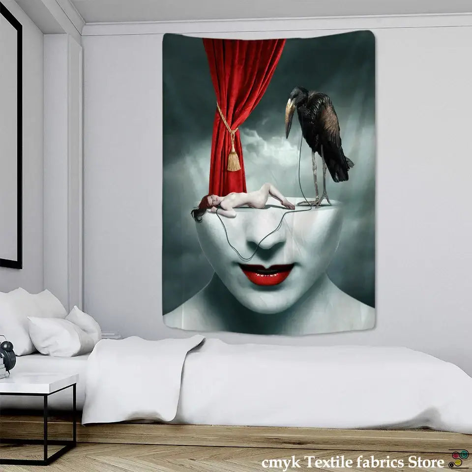 Angel Devil Tapestry